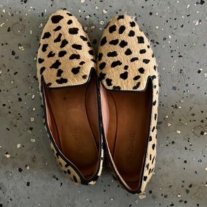 Madewell leopard loafers